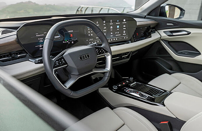 Audi Q6 e-tron Interior Design