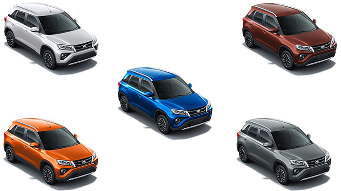 Toyota Urban Cruiser EV Colours Available