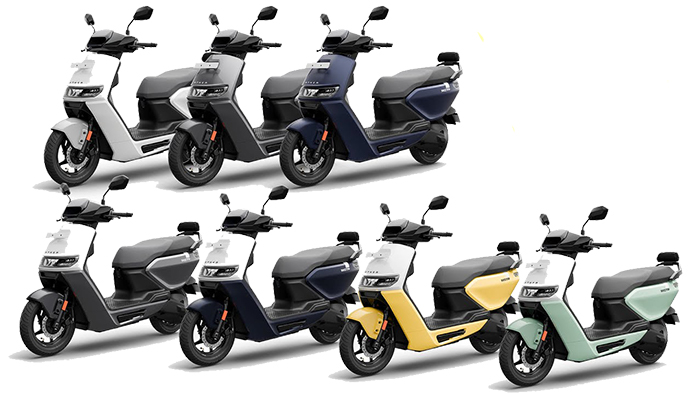 Ather Rizta EV Scooter Colours Available